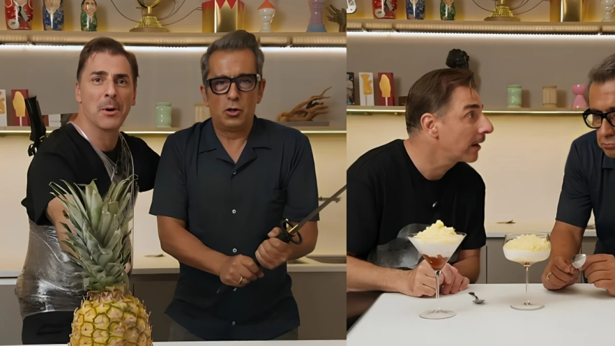 Jordi Roca y Andreu Buenafuente reinventan la receta de la piña colada: “Ferran Adrià cambió el paradigma de la cocina”