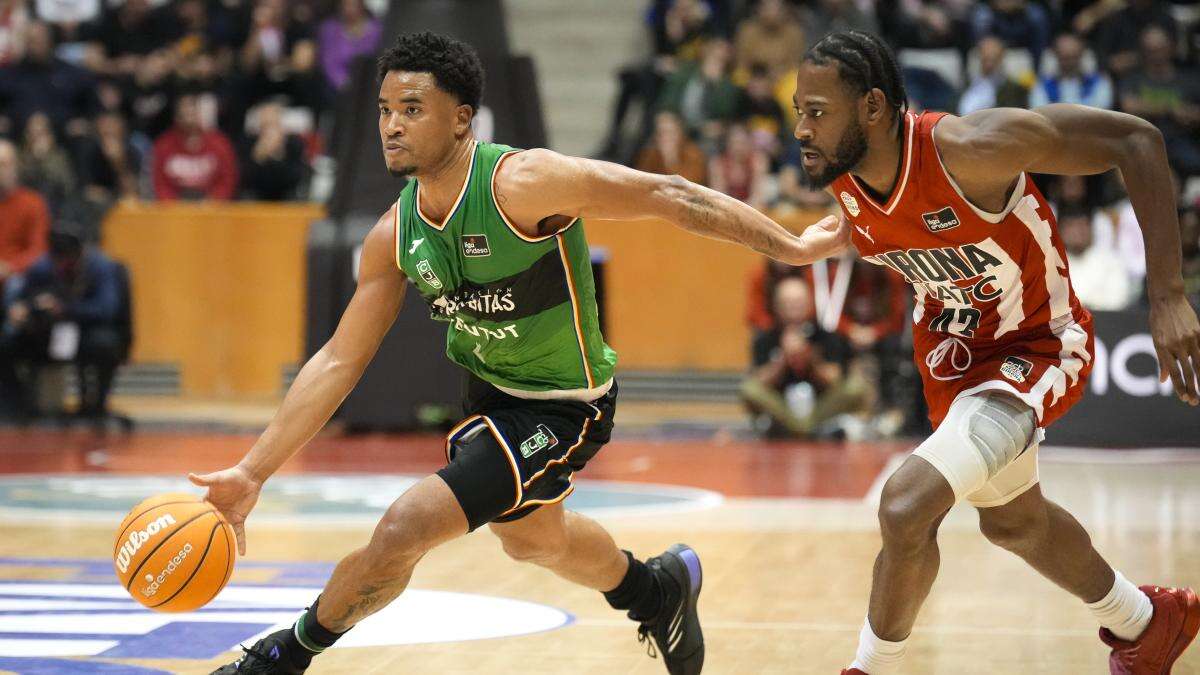 El Bàsquet Girona vence al Joventut y se aleja del descenso