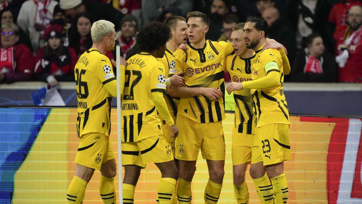 El Dortmund remonta al Lille y ya amenaza al Barça en los cuartos de Champions