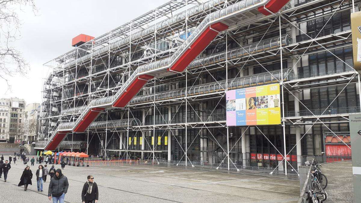 El Centro Pompidou inicia un cierre de cinco años para rehabilitar el edificio