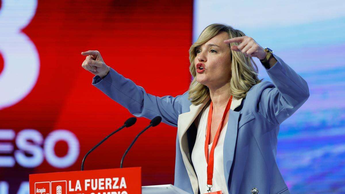 Alegría se encumbra como nueva líder del PSOE-Aragón: “Me voy a dejar la piel”