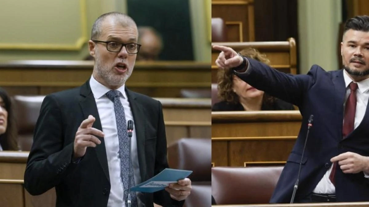 La pugna entre ERC y Junts estalla en el Congreso y Rufián llama rata a Cruset