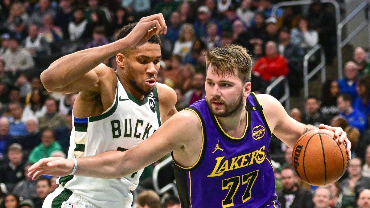 Luka Doncic consigue su mejor anotación con los Lakers al anotar 45 puntos