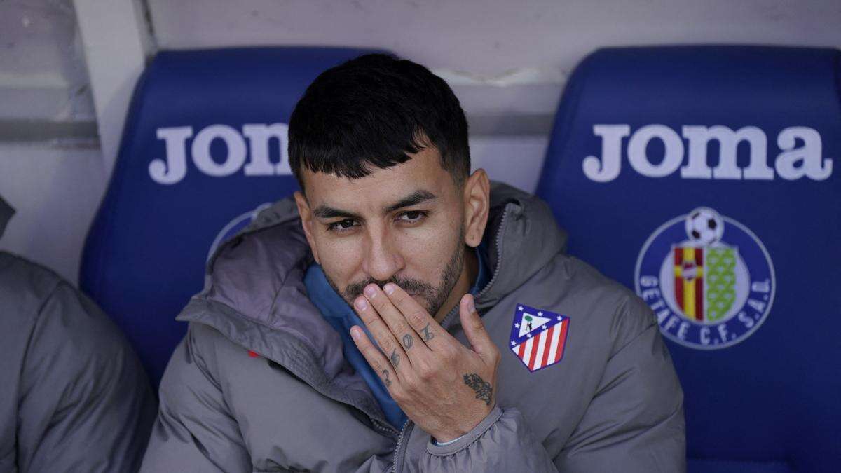 Correa, sancionado con cinco partidos, no jugará en la Liga y en la Copa ante el Barça