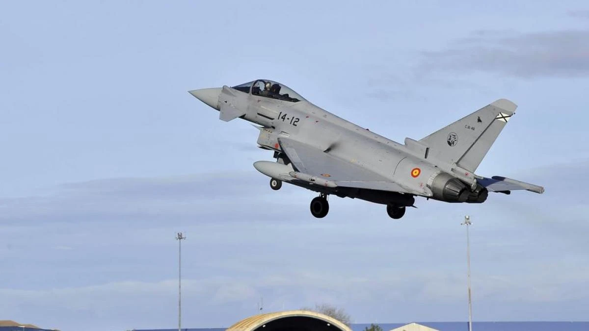 Los cazas españoles se activan ante la presencia de dos aviones rusos en Lituania