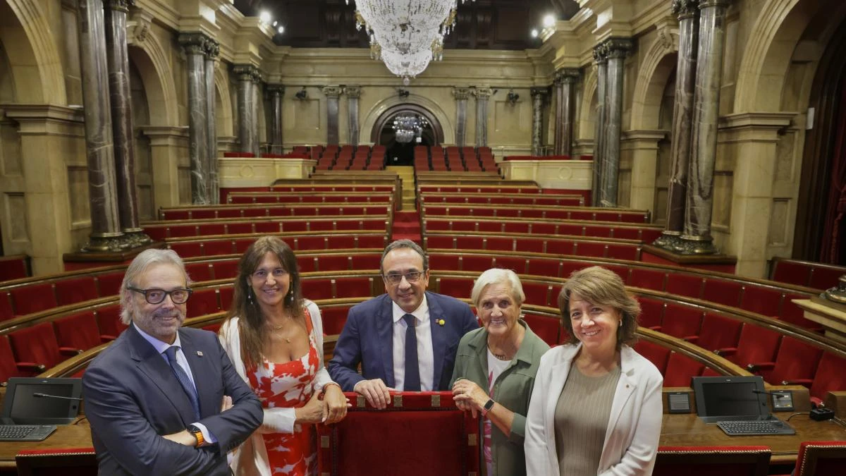 Los presidentes del Parlament eligen su Diada