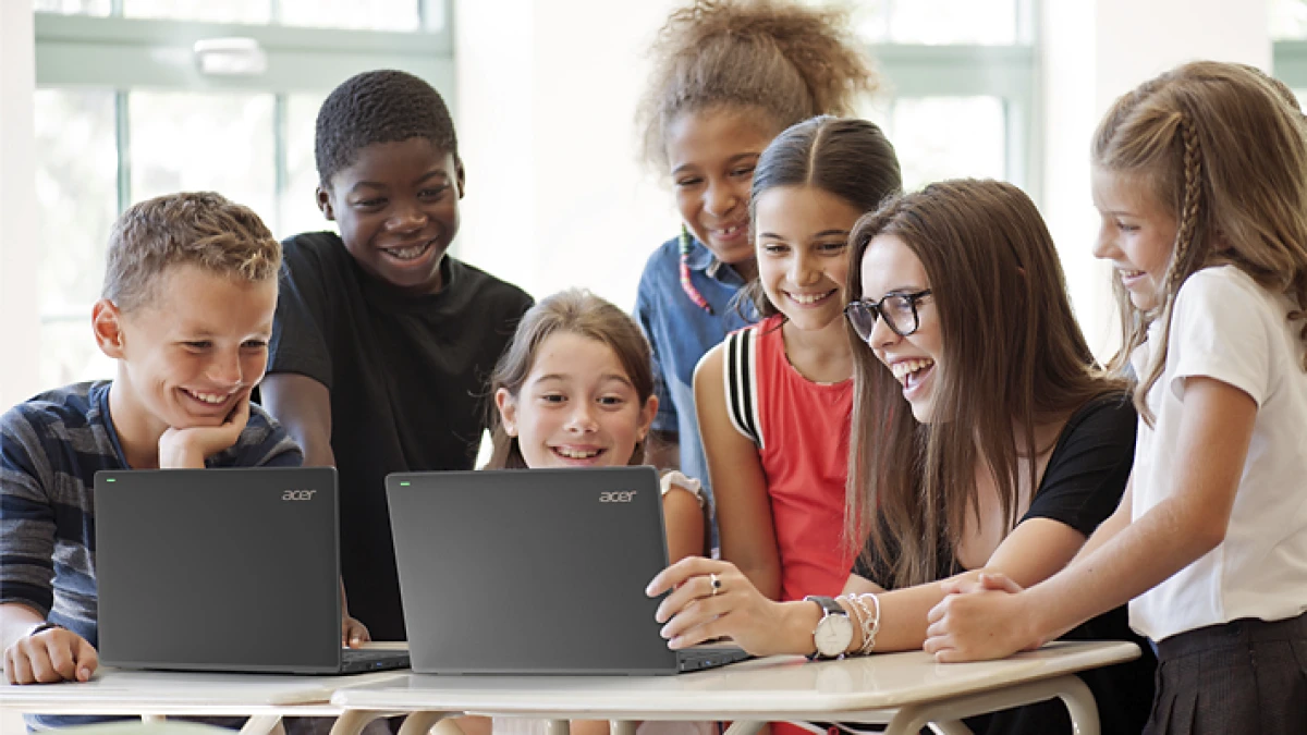 ACER e Intel impulsan una prueba piloto de AI Classroom en 50 escuela de 8 países europeos