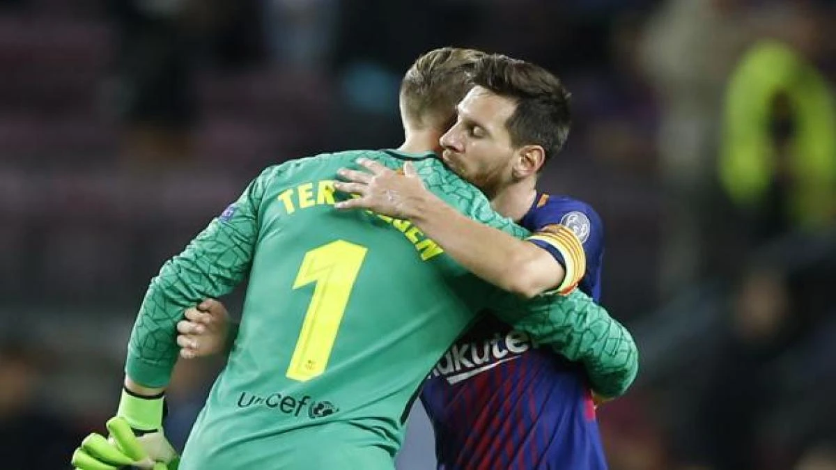 Ter Stegen: “Hubo momentos en los que Messi y yo no nos llevamos bien”
