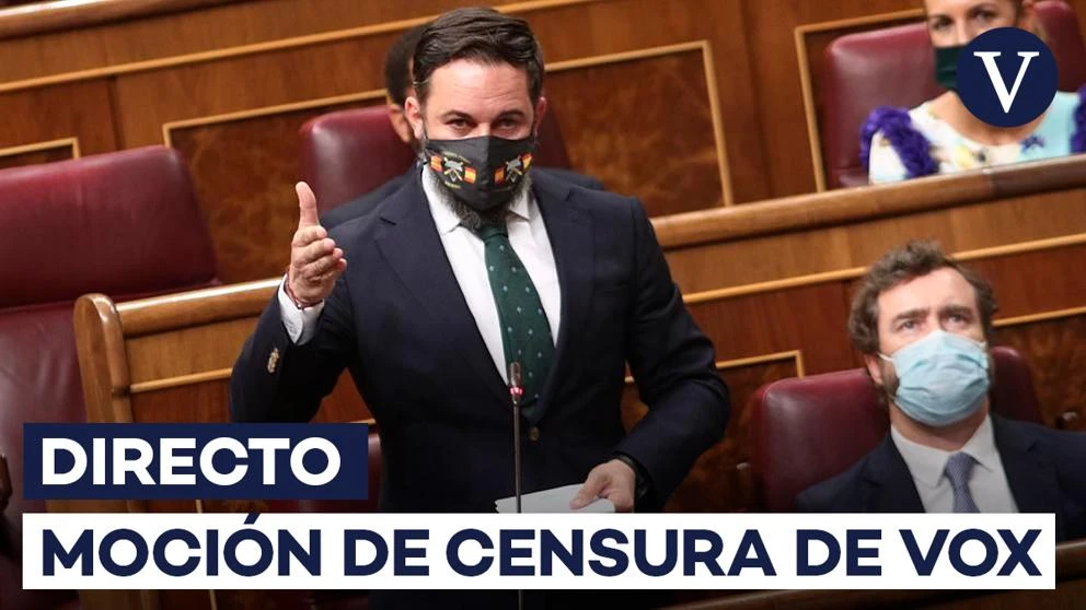 Moción de censura de VOX contra el Gobierno de Pedro Sánchez, en directo | Réplica de Santiago Abascal