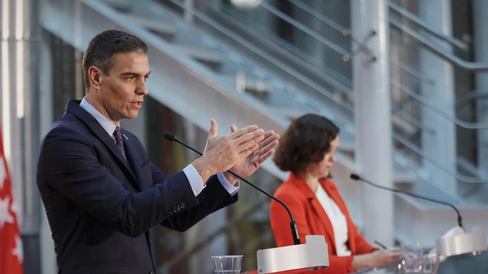 Sánchez y Ayuso unen sus fuerzas frente a la pandemia