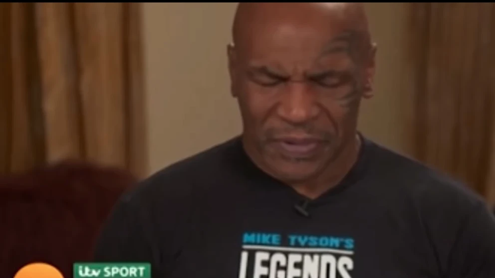 La preocupante reaparición de Mike Tyson en televisión