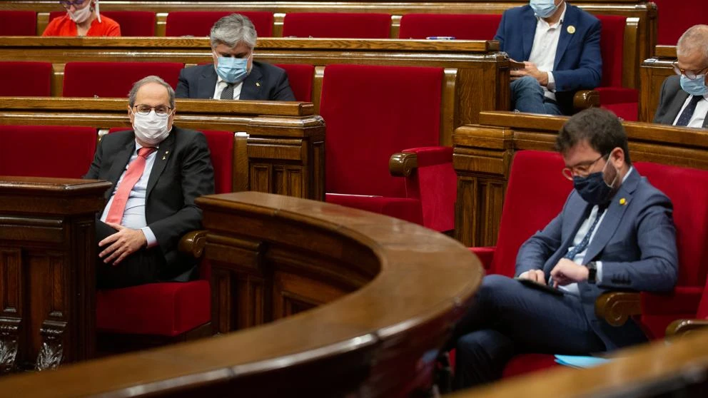 ERC y CUP urgen a Torra a pactar la fecha electoral