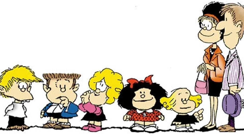 Manolito, Felipe, Susanita... los personajes de Quino que quedan huérfanos