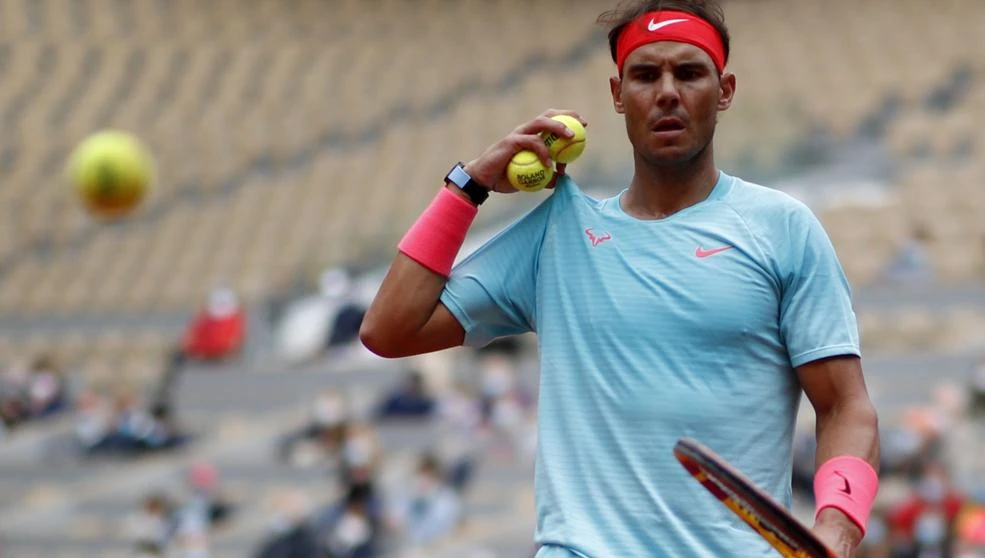 Nadal gana un entrenamiento en París