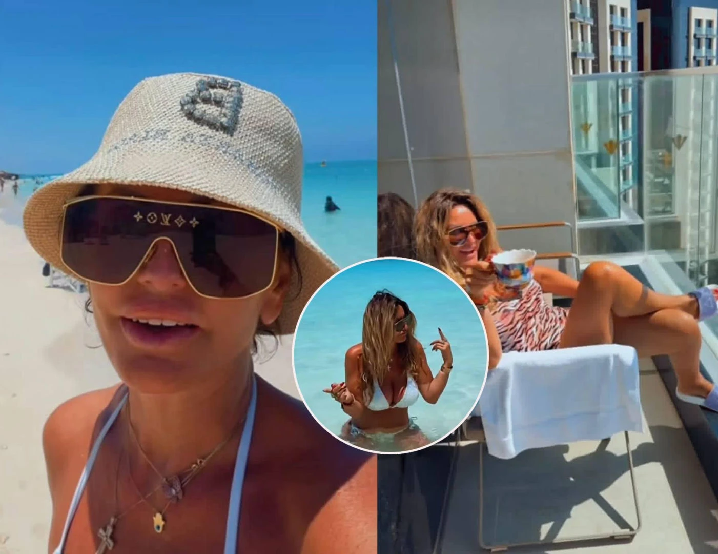 Pokazała się w minibikini Dagmara Kaźmierska nie daje o sobie zapomnieć! W sieci relacjonuje wakacje pod palmami, pokazała się w minibikini