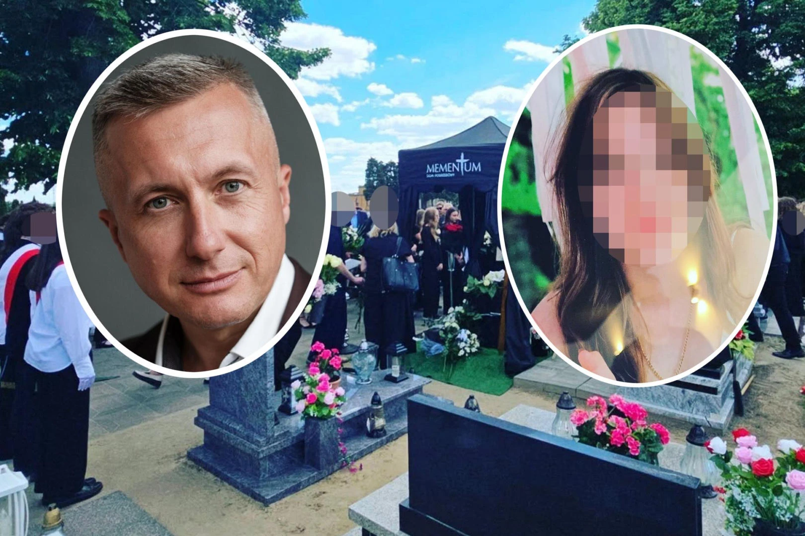 mistrz ceremonii zabiera głos „Najtrudniej żegna się dzieci”. Poruszające słowa po pogrzebie 15-letniej Amelii