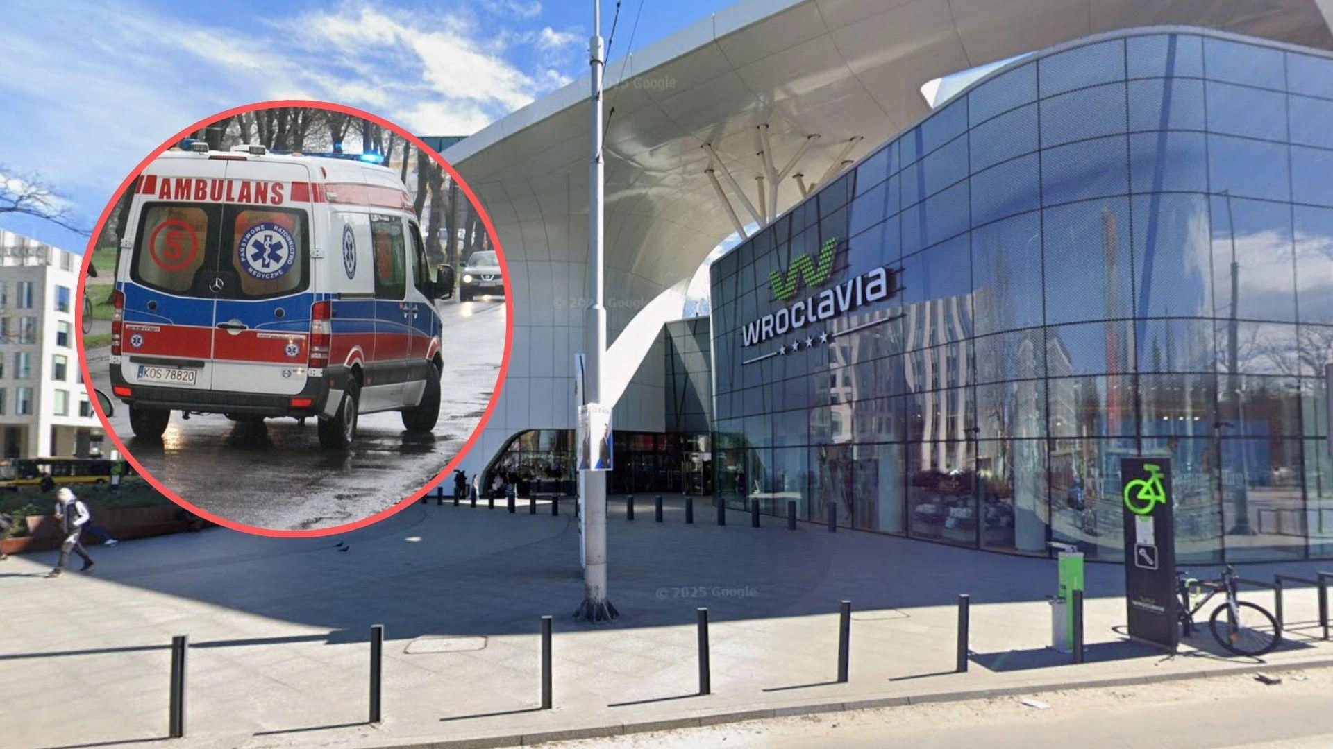 Wrocław Dramat w centrum Wrocławia. Nastolatek spadł z tarasu galerii handlowej