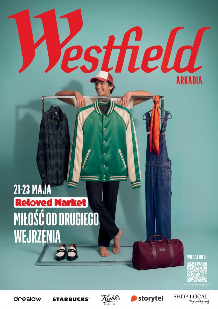 Strefa mody Mniej rzeczy, więcej znaczenia. Reloved Market w Westfield Arkadia