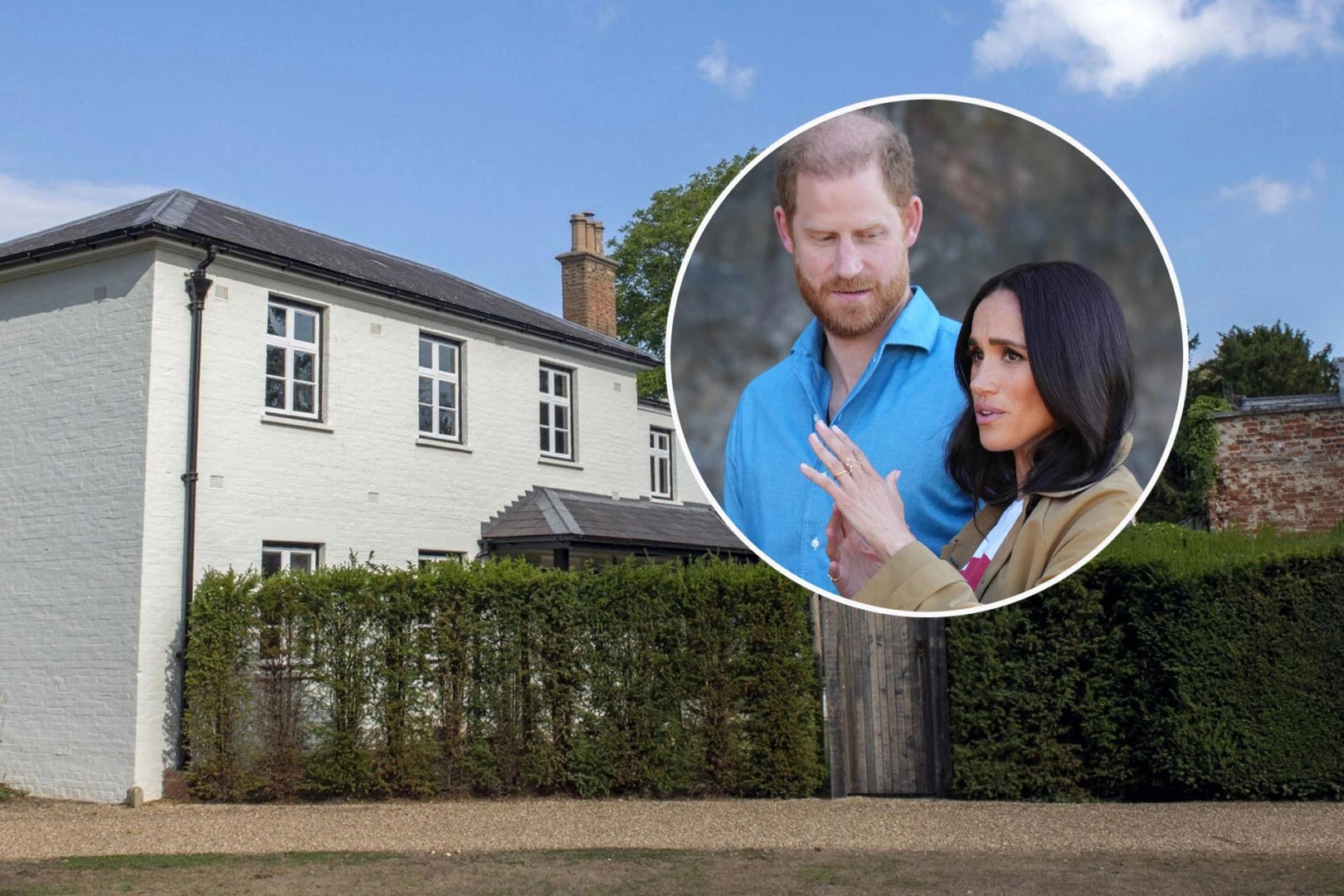 Rodzina królewska Zburzą część domu Meghan i Harry'ego?! 