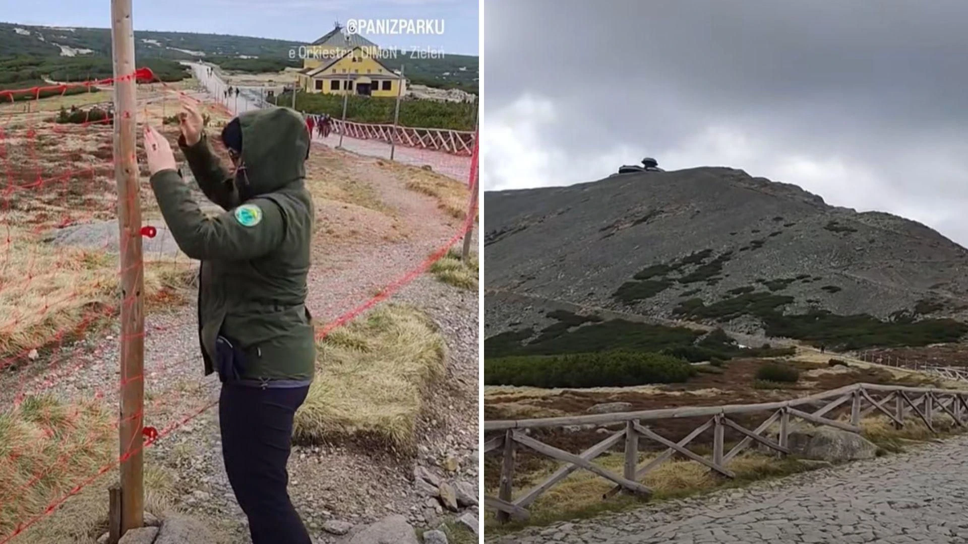 Dolny Śląsk Karkonosze pod siatką. Park narodowy reaguje na zachowanie turystów