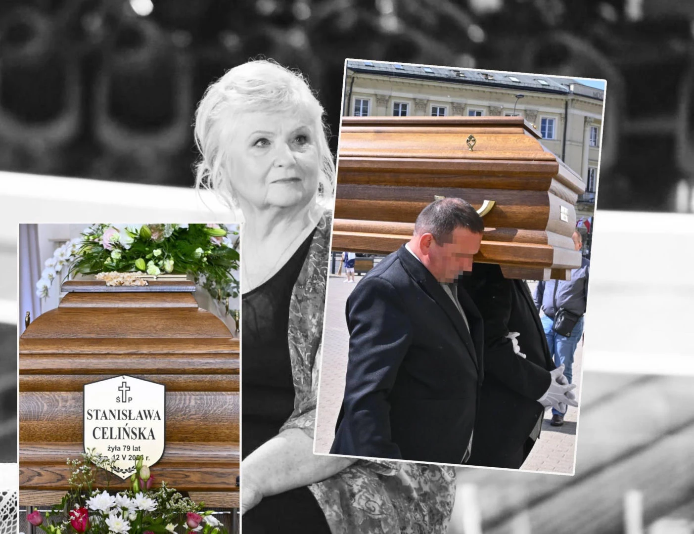 Piękna uroczystość Pogrzeb Stanisławy Celińskiej. Nie było urny, ale elegancka, drewniana trumna! Tak pożegnano gwiazdę