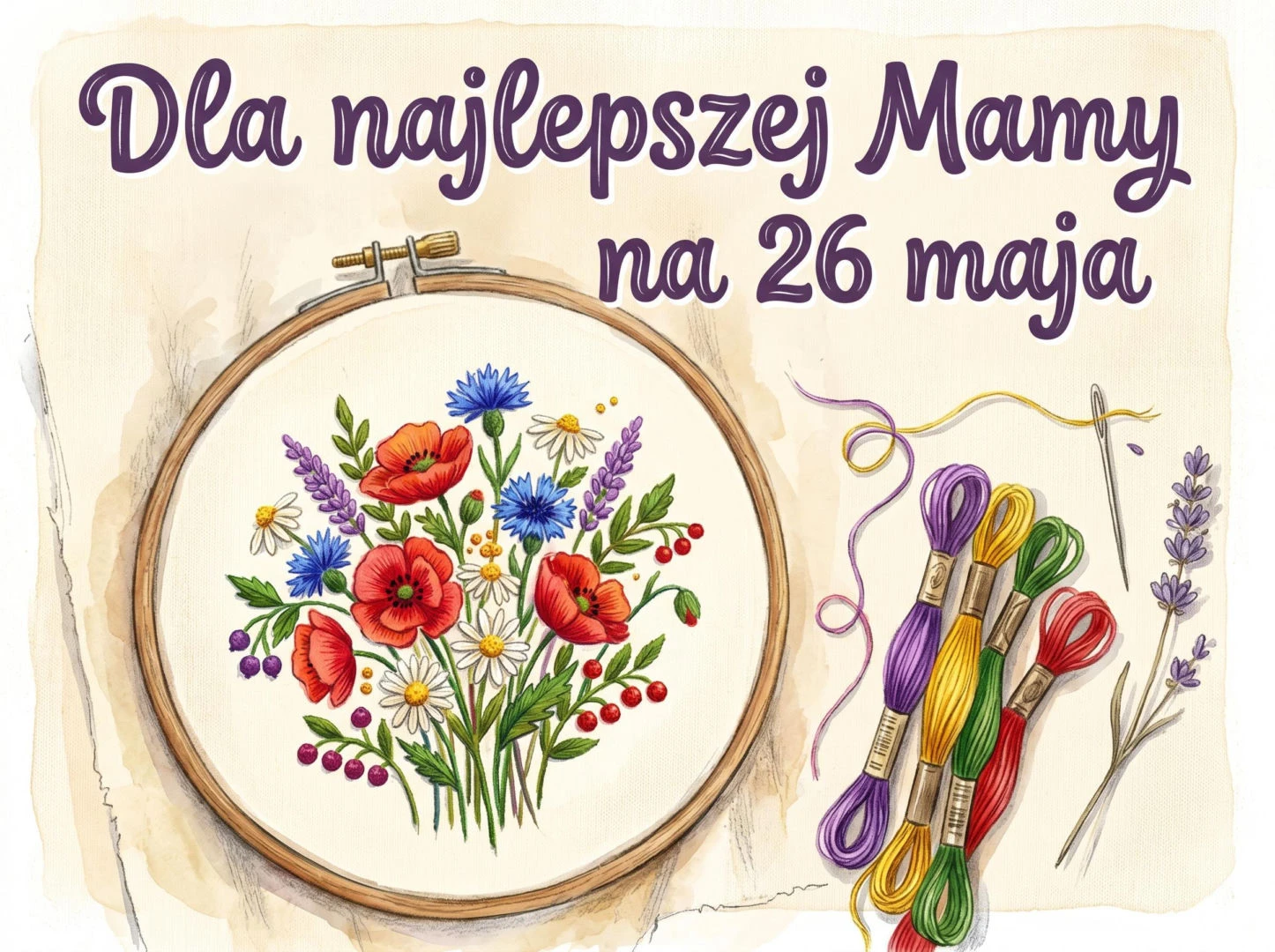 Dzień Mamy 2026 Piękne kartki na Dzień Matki 2026. Najładniejsze wzory i szablony do wysłania [26.05.2026]