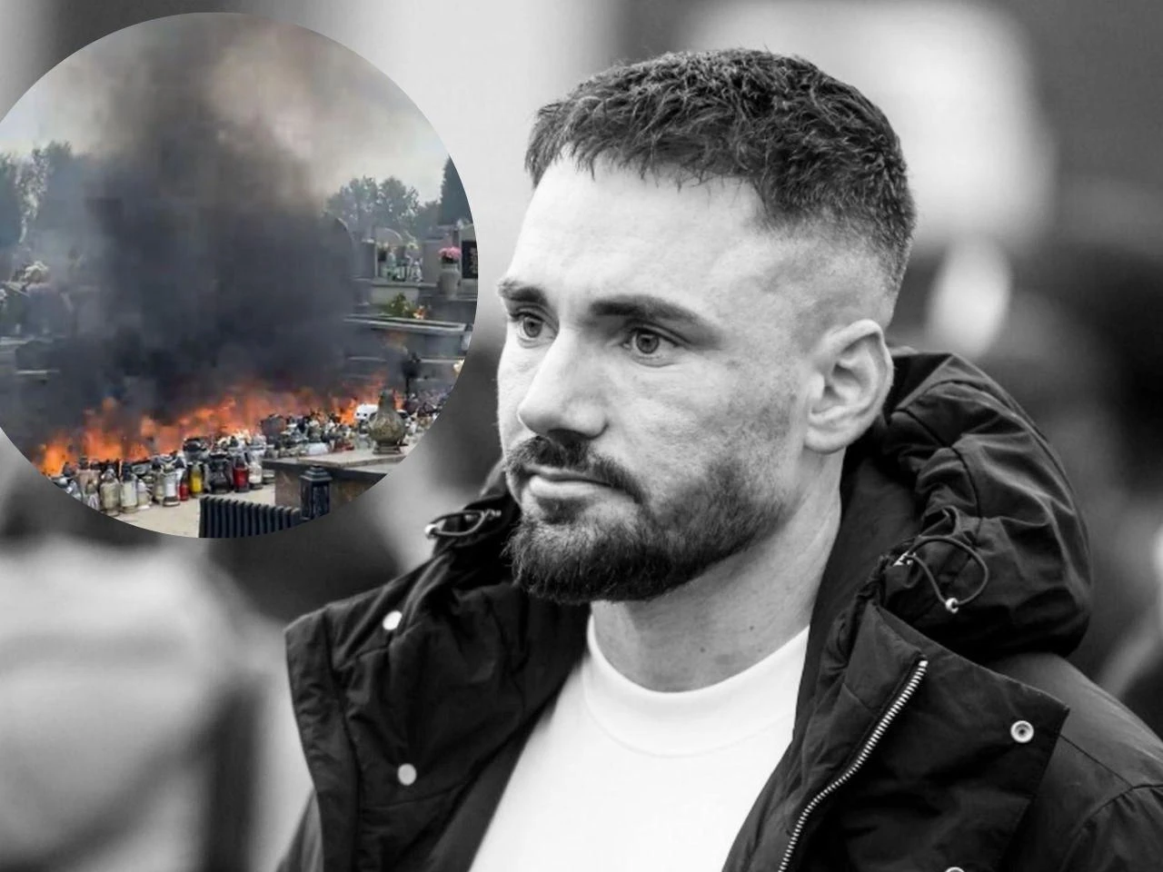 Dodatkowy ból dla bliskich Ukochana Litewki stanęła przy jego spalonym grobie. Te słowa znaczą wszystko