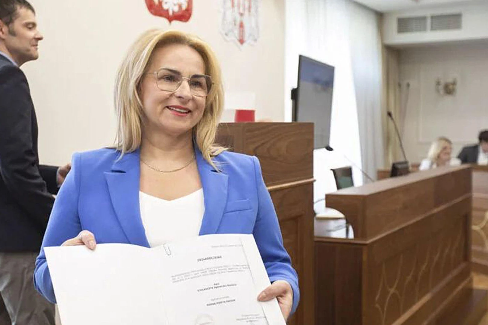 Wpadka radnej PSL Radna PSL chciała posady dla męża. Teraz sama straciła stanowisko