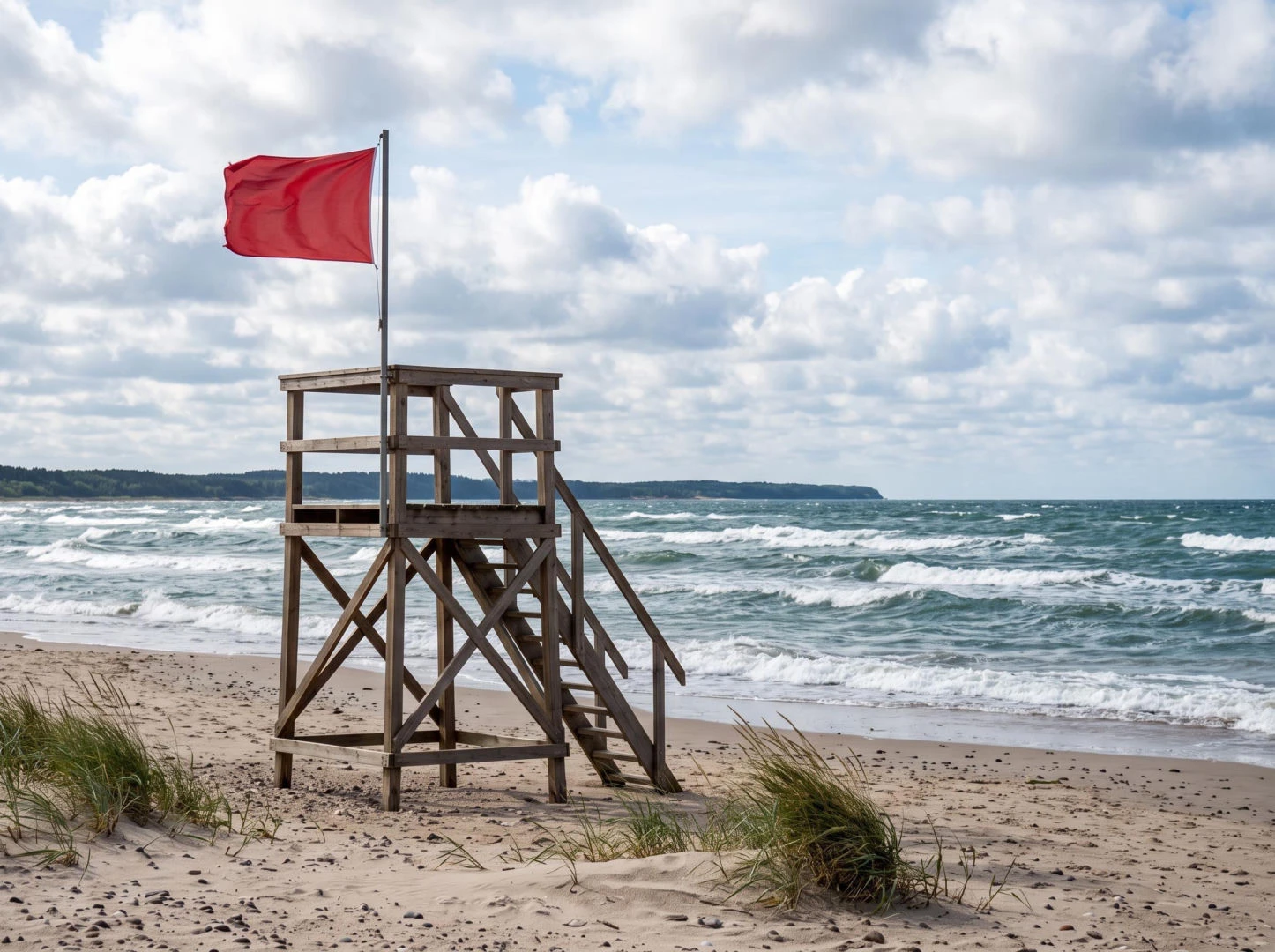 Sinice Sarbinowo. Czy w Sarbinowie można się kąpać 10.07? Flaga, warunki pogodowe