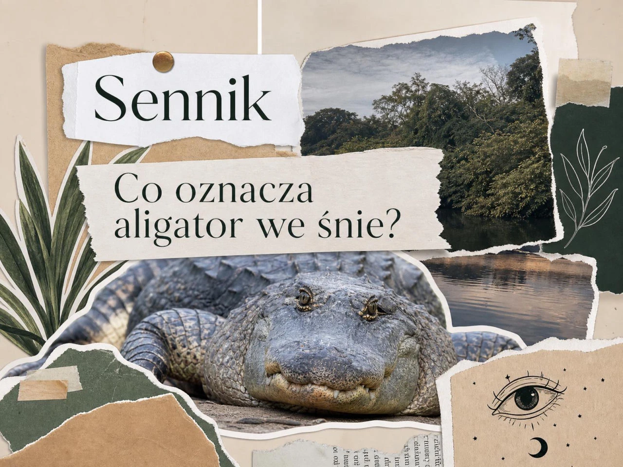 Aligator we śnie: znaczenie snu i najczęstsze interpretacje