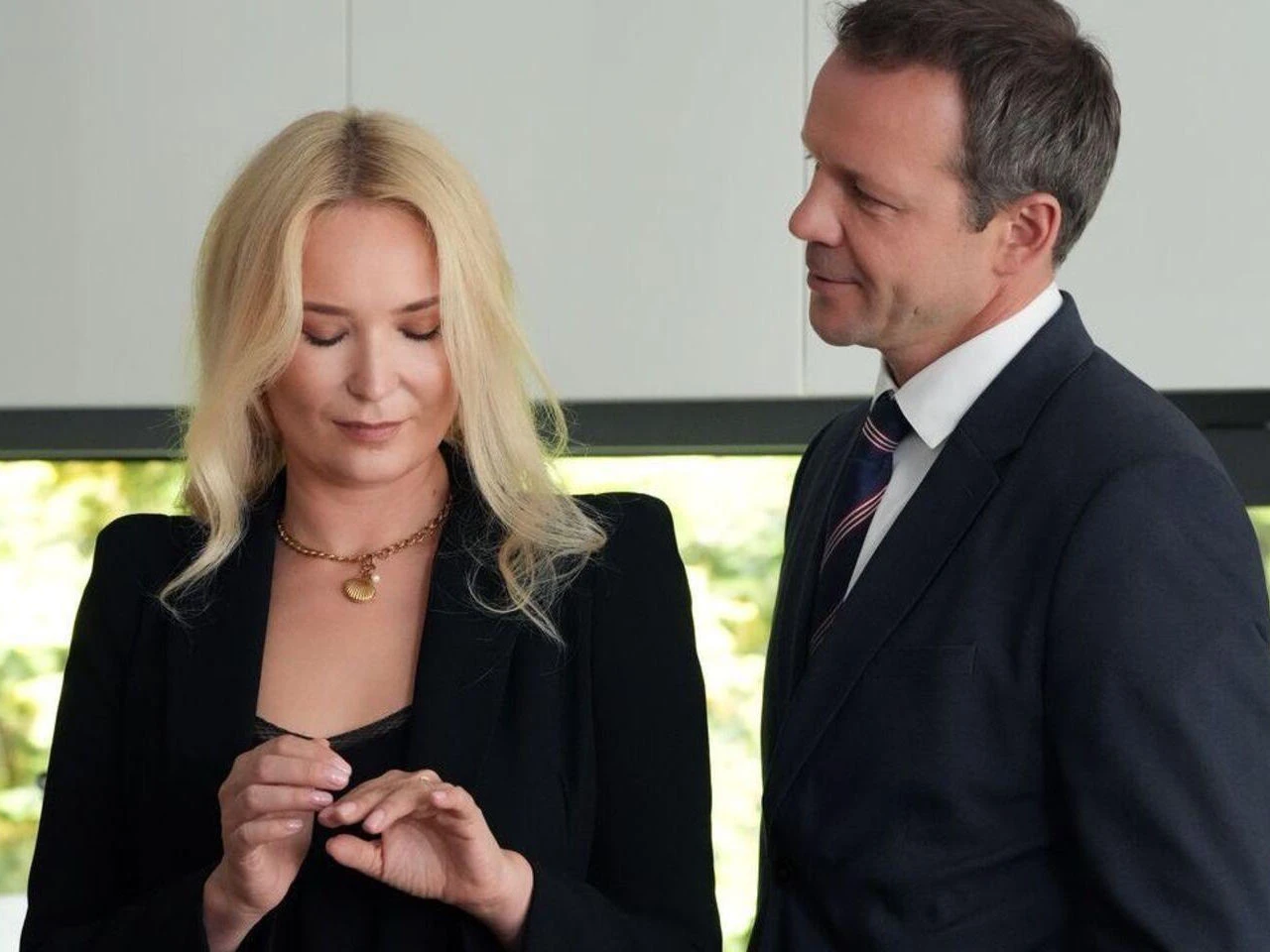 Barwy szczęścia Barwy szczęścia. Karolina i Bruno wciąż razem w nowym sezonie! Ulegnie w sprawie intercyzy? - ZDJĘCIA