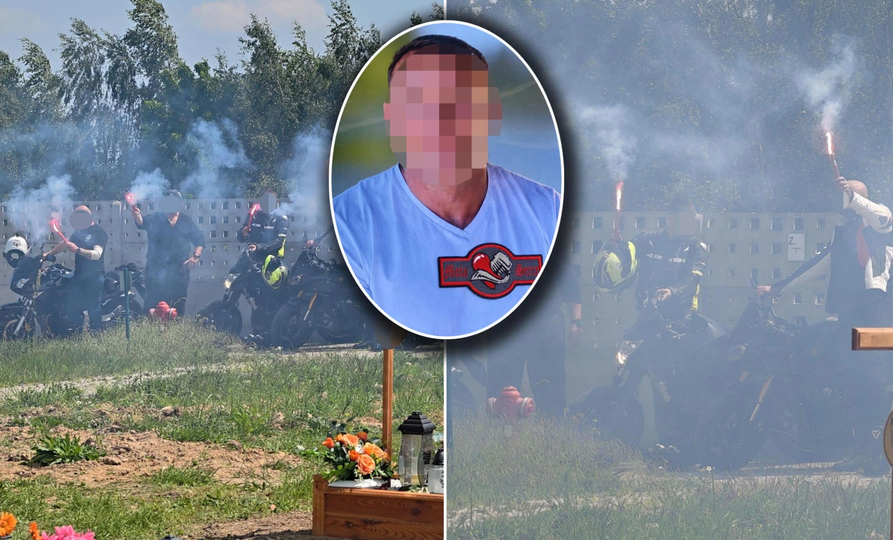 jechał pomóc chorej Hani Gdy rozbłysły race, wielu nie mogło powstrzymać łez. Tak pożegnano Jakuba!