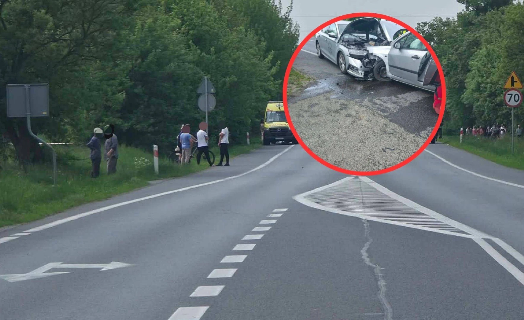 Śmierć na drodze Kobieta nie żyje, pięcioro dzieci wśród poszkodowanych. Porażająca tragedia niedaleko Torunia