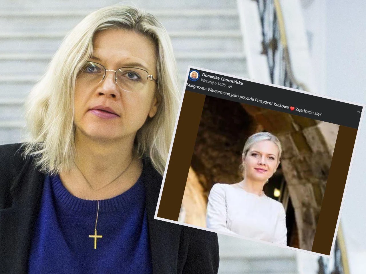 a to ciekawe! Politycy PiS już kibicują Małgorzacie Wassermann. Widzą w niej przyszłą prezydent Krakowa