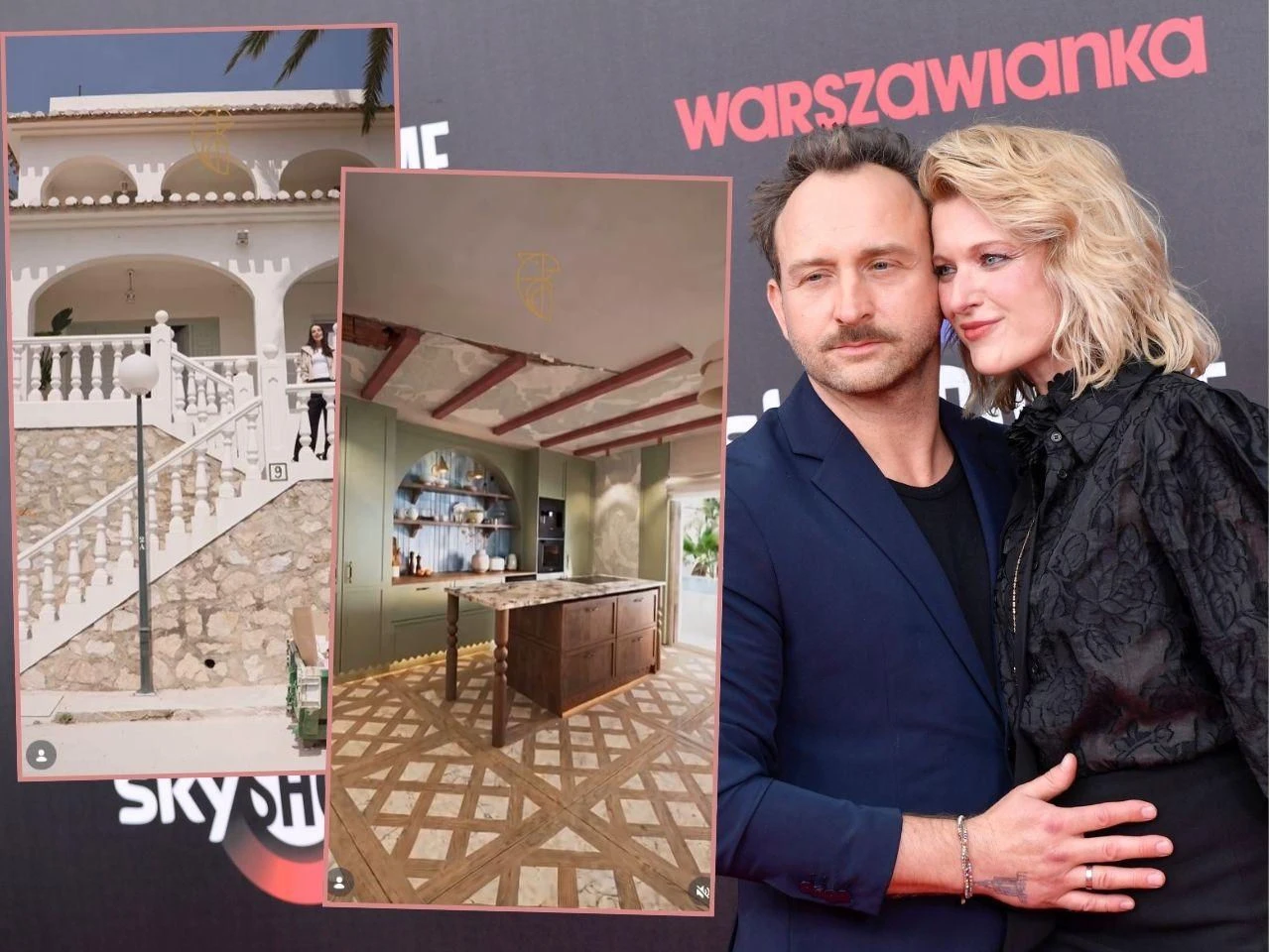 Będzie pięknie! Borys Szyc też remontuje dom w Hiszpanii. To nie urocza casa z ogródkiem, ale luksusowa willa!