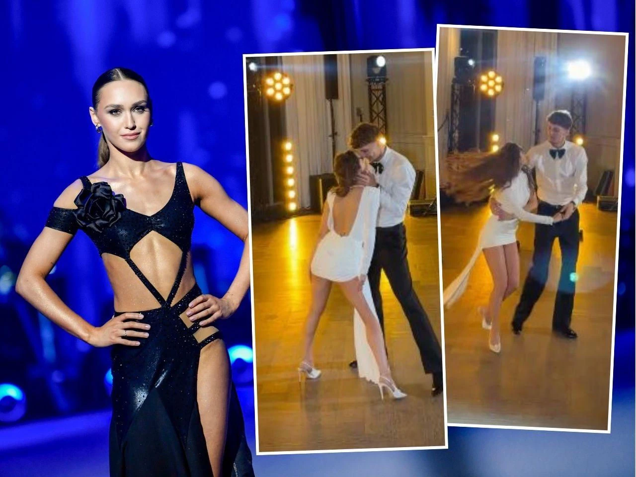Zrobiło się gorąco Daria Syta w ultrakrótkiej mini podczas pierwszego tańca! Cudem uniknęła wstydliwej wpadki?!