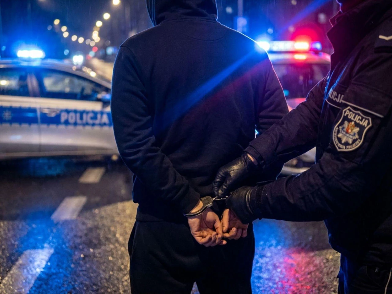 Skok wszech czasów! Złodziej podgrzewał sobie pizzę i pił piwo w sklepie. Obudzili go policjanci