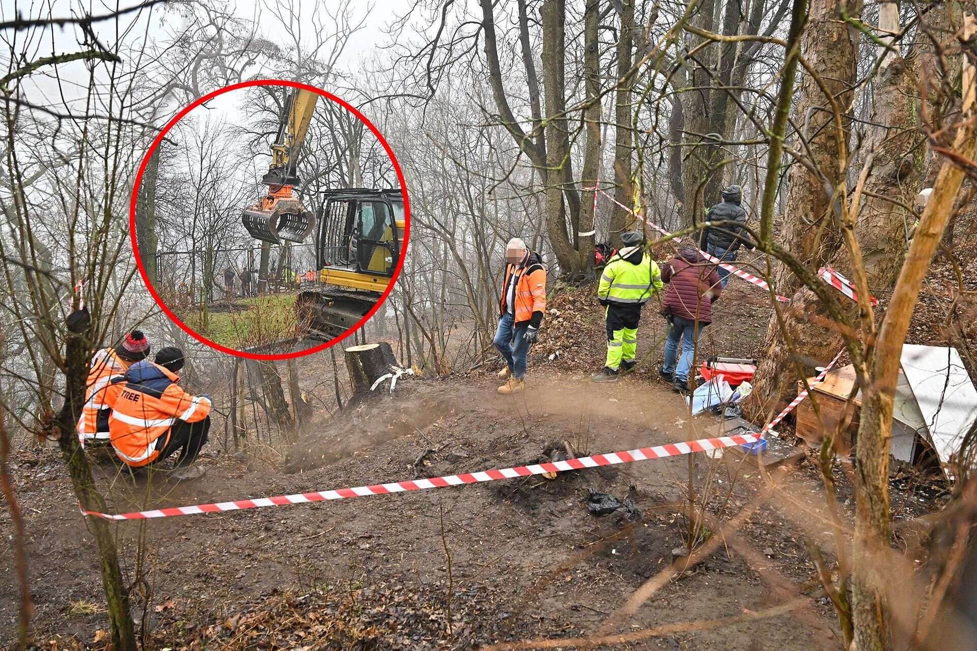 Z OSTATNIEJ CHWILI Wielka akcja policji w Nowym Dworze Mazowieckim. Znaleziono ludzkie szczątki