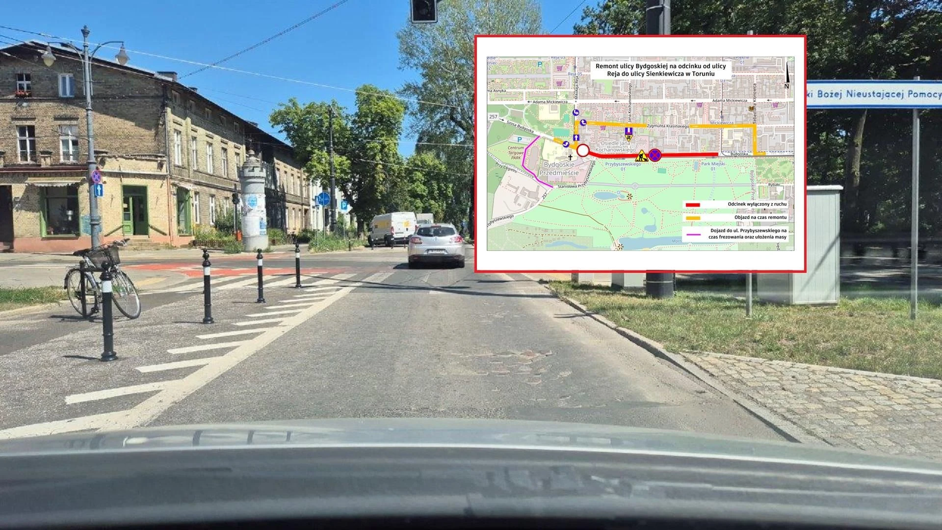 Komunikat Rusza remont ważnej ulicy w Toruniu. Kilka tygodni utrudnień