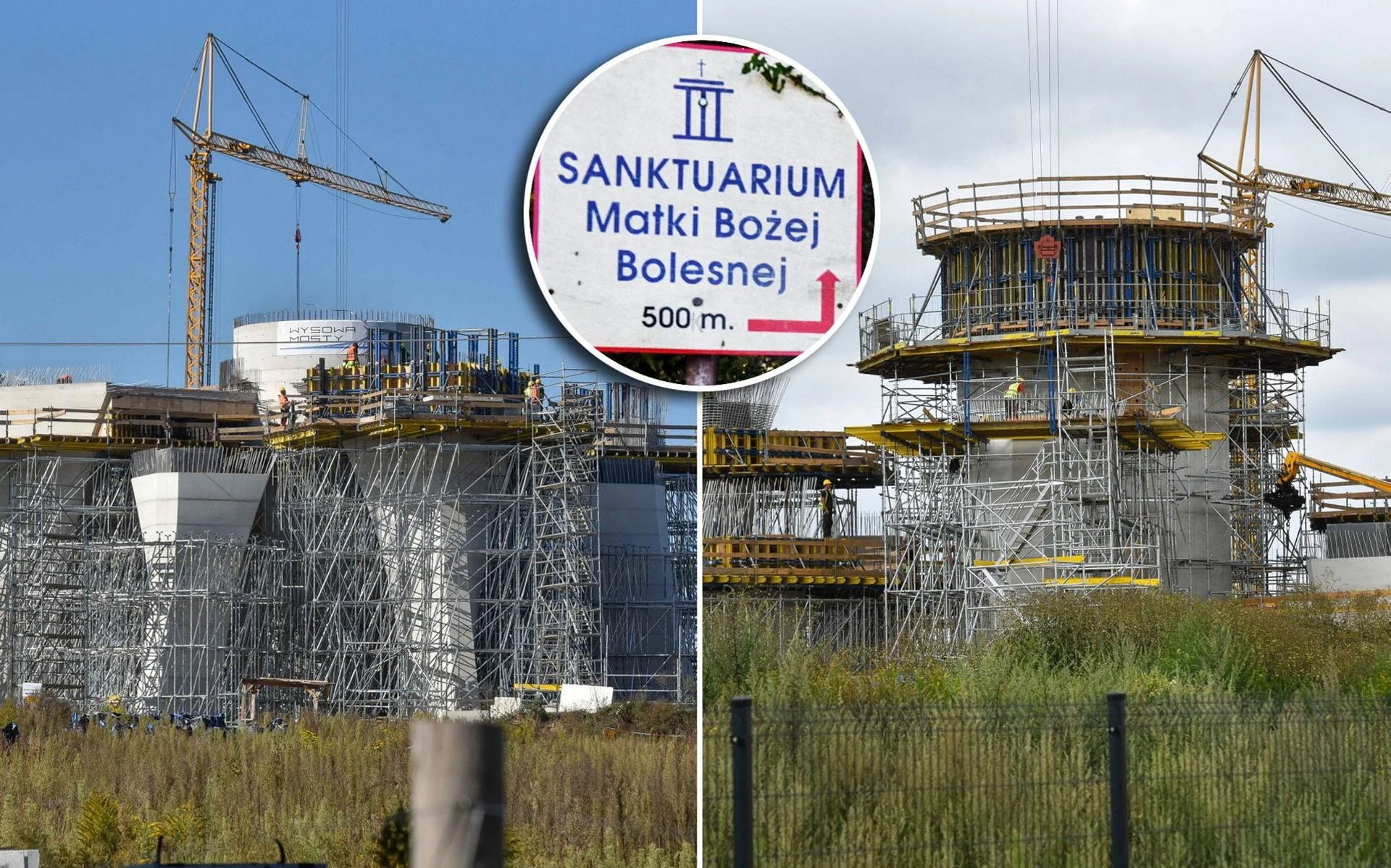 Rośnie! Ten pomnik Maryi będzie miał 55 metrów. Co za widok na budowie!