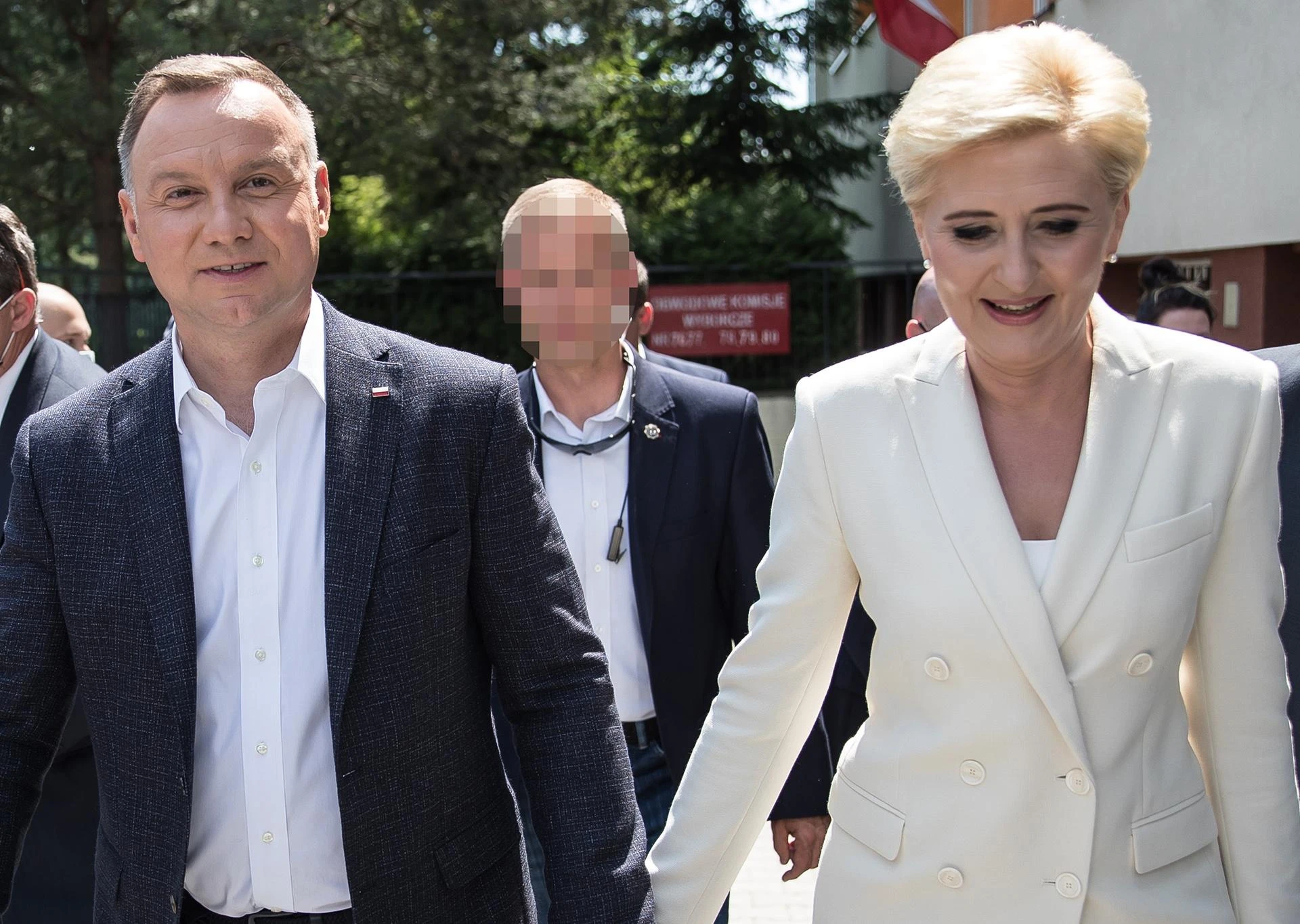 Miłosny gest Agaty Dudy dla prezydenta. Wszystko się nagrało! [WIDEO]