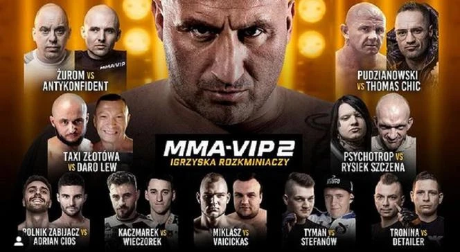 MMA VIP 2 KARTA WALK. Kto walczy na gali Najmana MMA VIP 2 18.06.2021? MMA VIP 2 Z...