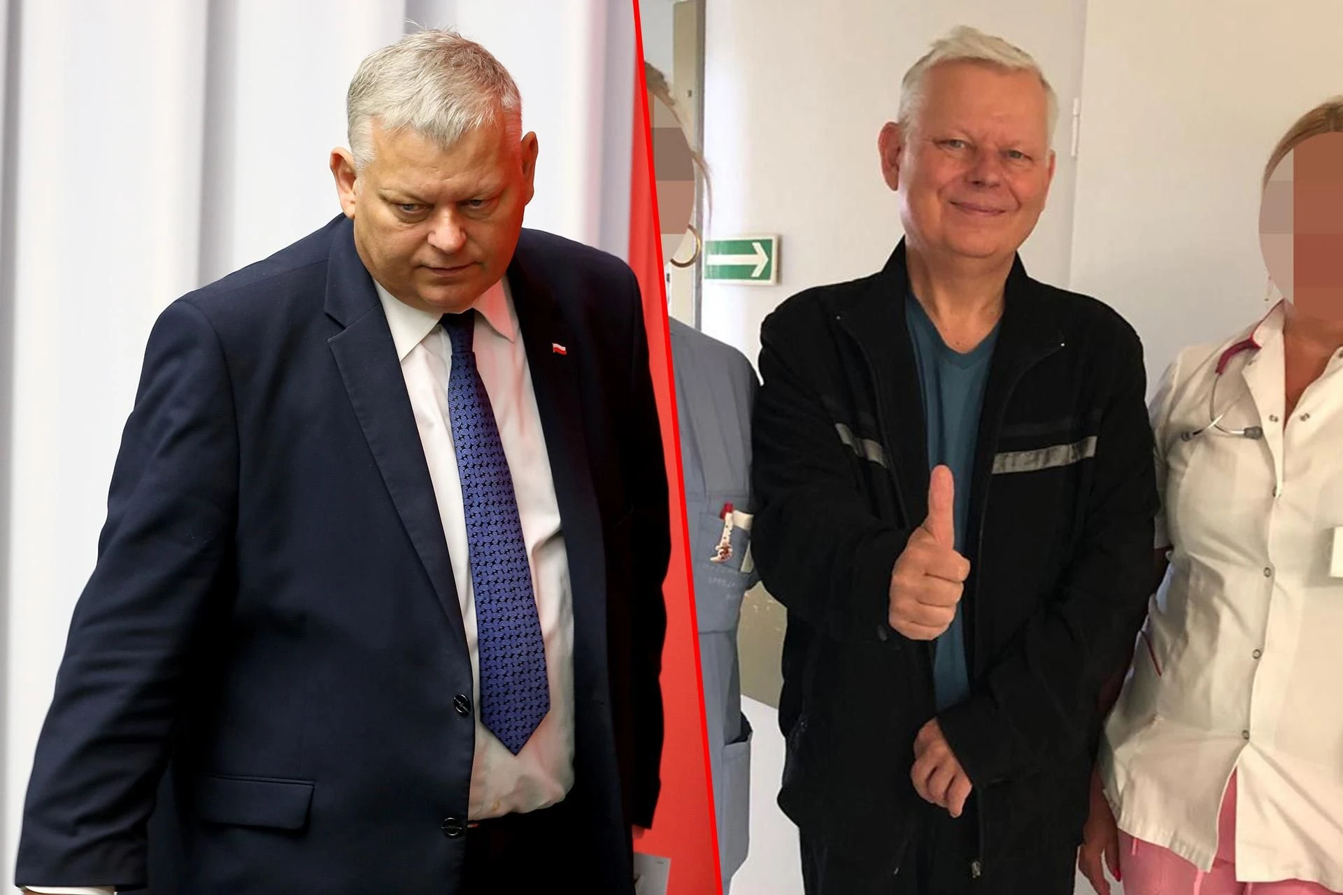 Poseł dziękuje personelowi Marek Suski miał zawał: 