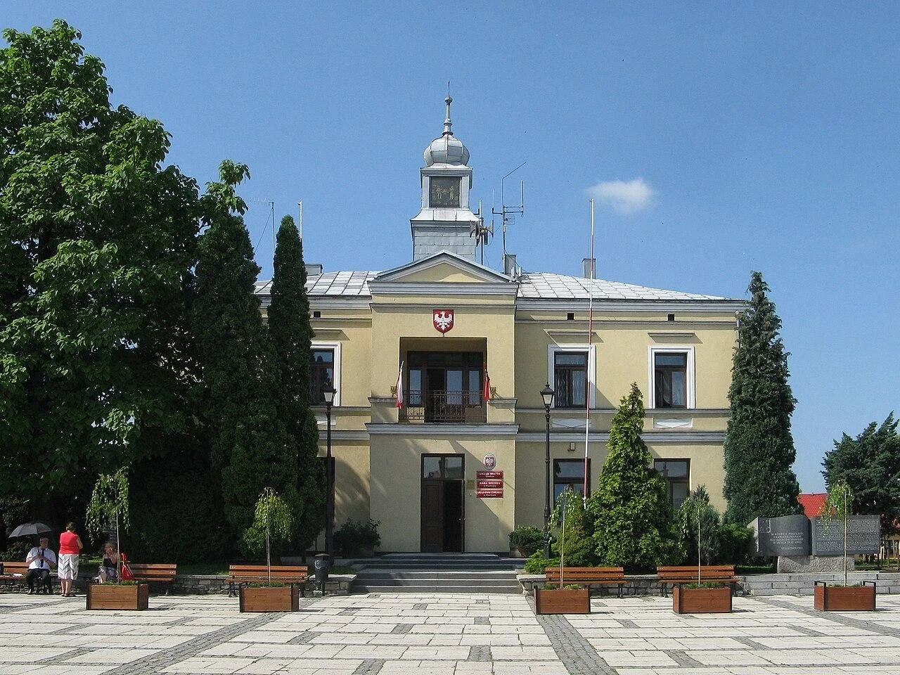 Miasto na pograniczu Śląsk przejął to miasto od Małopolski. Kiedyś należało do biskupa