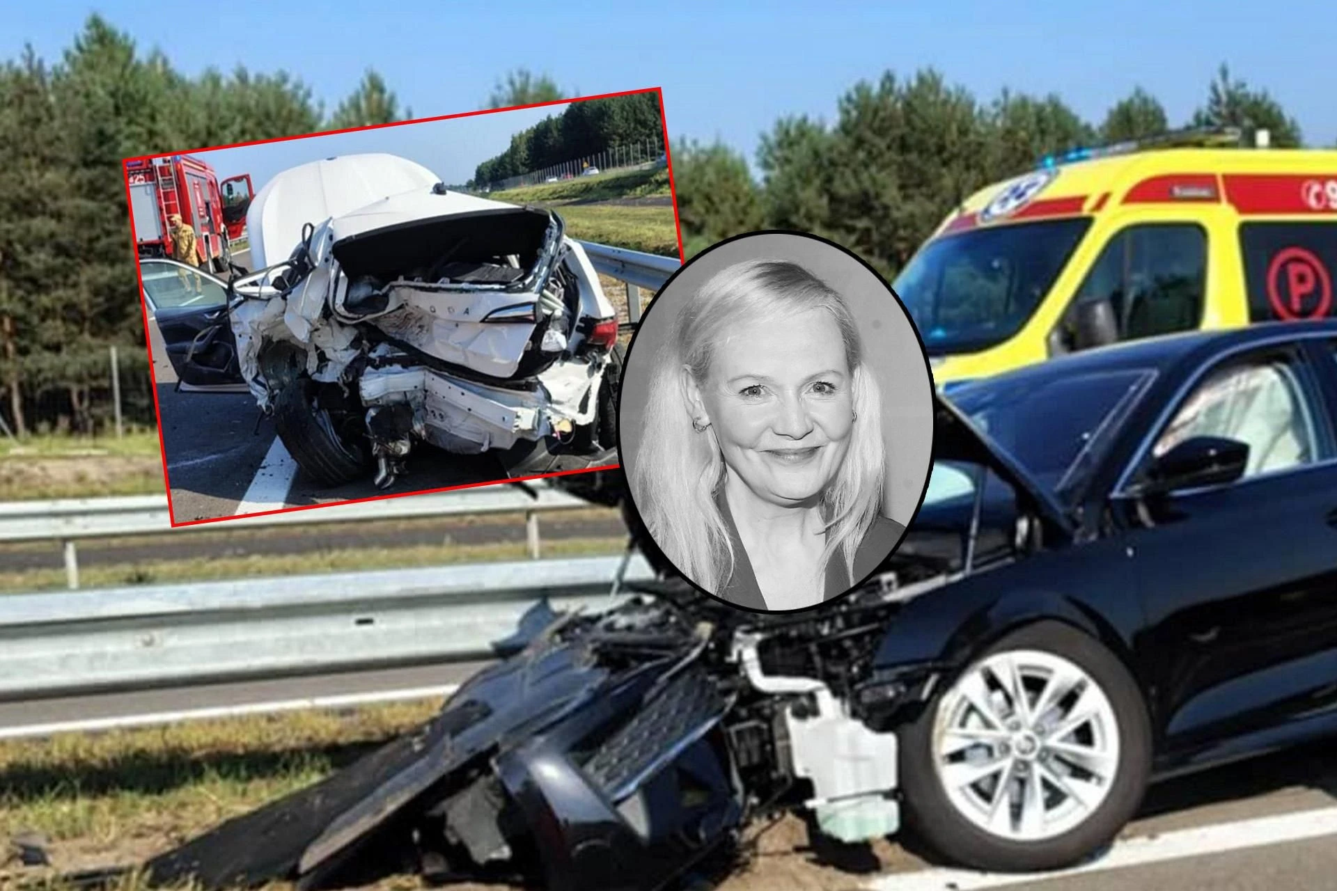 Wypadek na S-19 Śmiertelny wypadek Katarzyny Stoparczyk. Kierowca białej skody walczy o życie. Nowe fakty o tragedii w Jeżowem