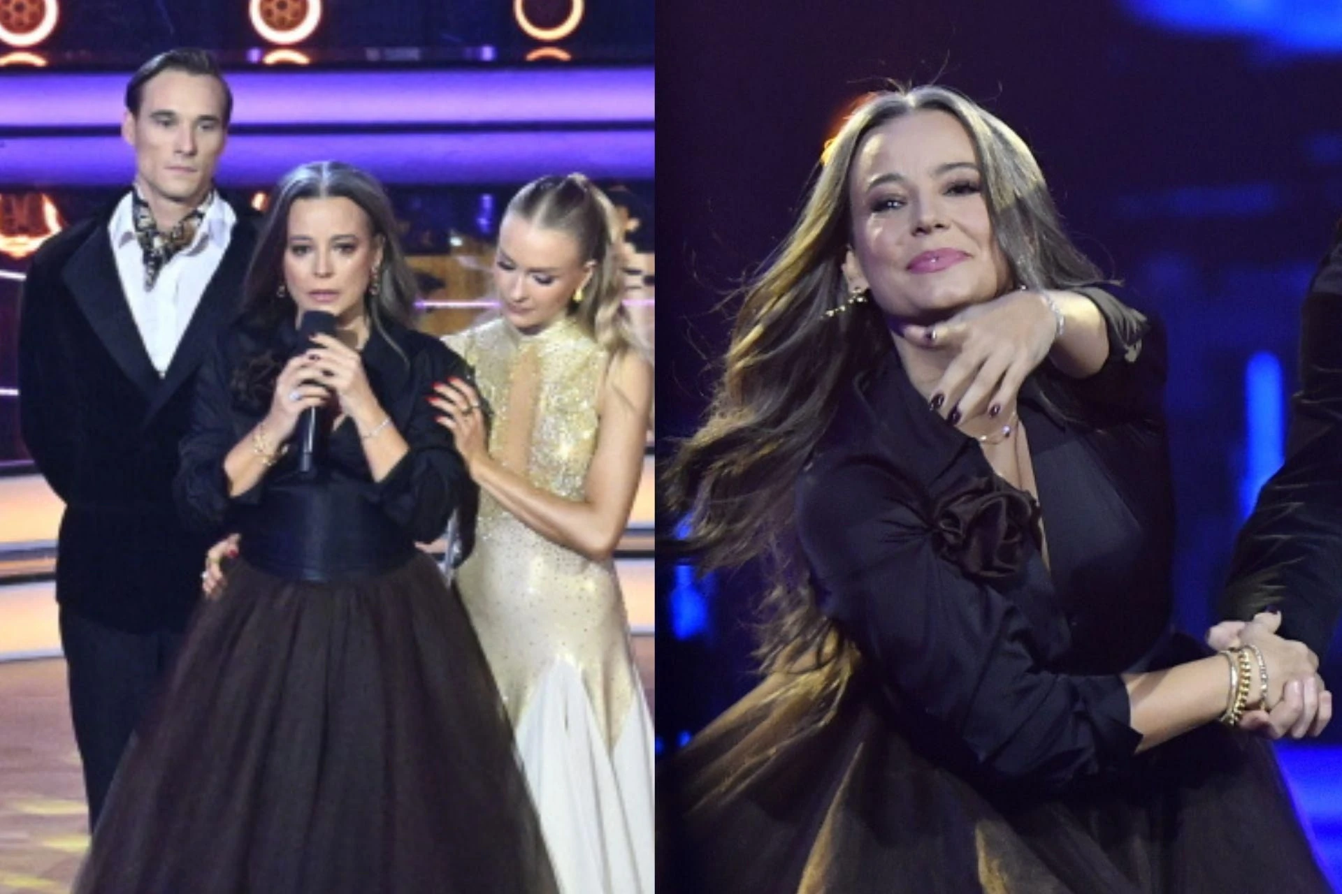 Co za sceny! Publiczność zamarła. Anna Mucha i Maurycy Popiel zatańczyli o stracie i tęsknocie. Makijaż aktorki spłynął ze łzami żalu