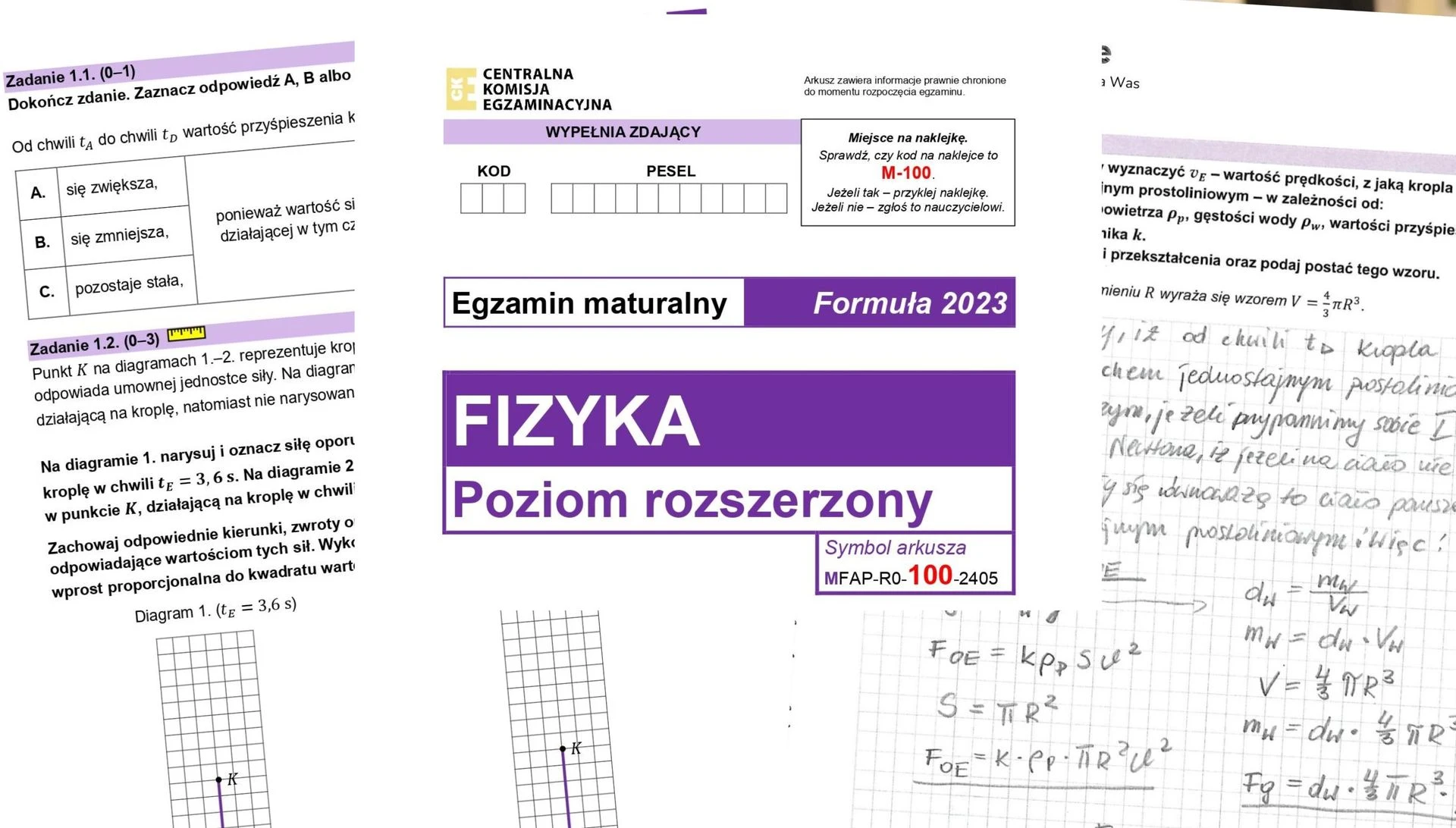 Matura 2025 Matura FIZYKA 2025 – arkusze CKE, odpowiedzi, rozwiązania zadań 20.05.2025 [FORMUŁA …