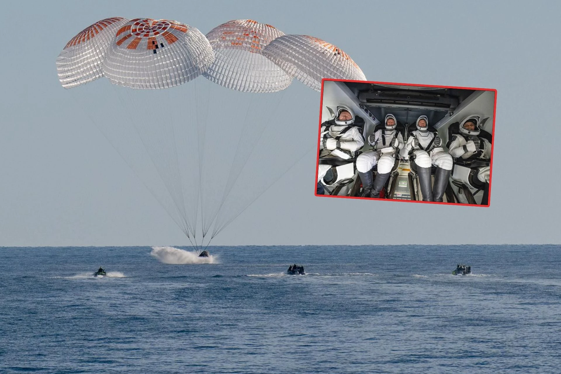 Dobre wieści z Florydy Sukces SpaceX! Uwięzieni w kosmosie astronauci wrócili do domu!