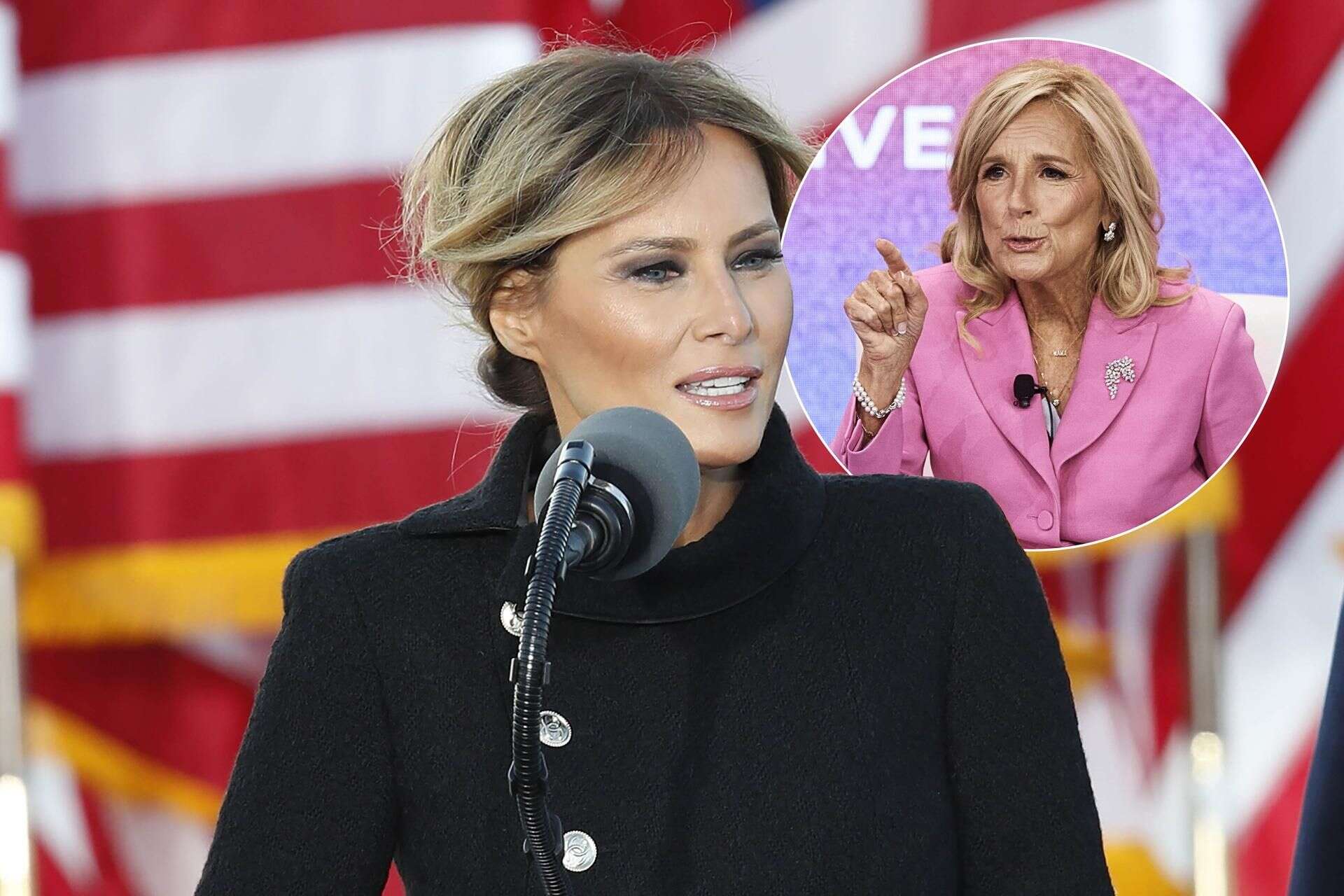 Afera po wyborach Wojna pierwszych dam! Melania Trump zadała cios Jill Biden, w tle afera o staniki!