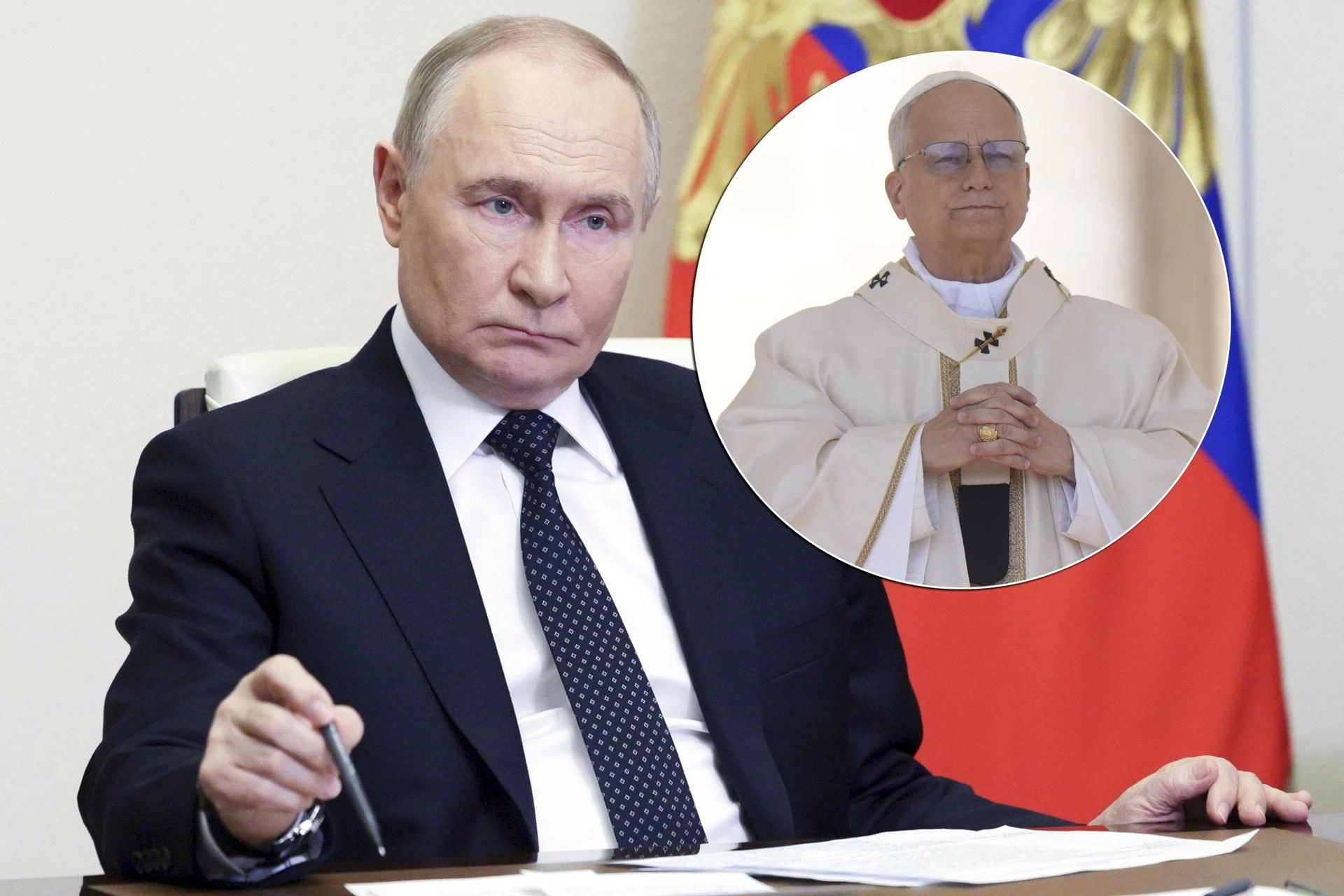 Rozmawiali o wojnie Co powiedział Putin papieżowi? Przez telefon zapewnił go o jednym